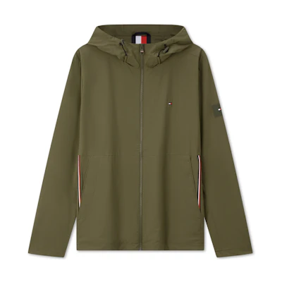 Tommy Hilfiger Hooded Softshell Jacket Outdoor Casual Sport Coat MW0MW37116