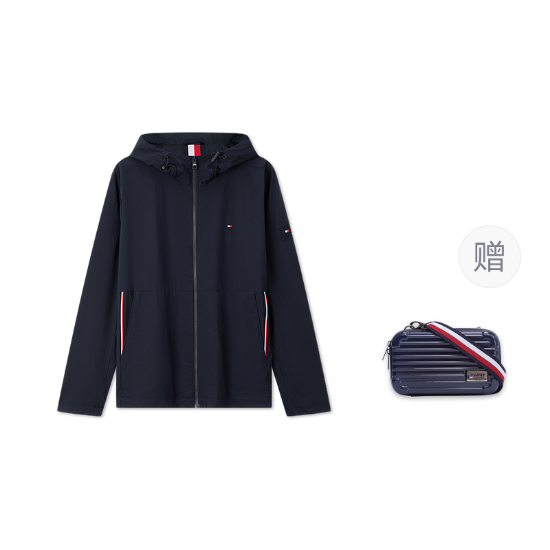 Details for 汤米希尔费格连帽软壳外套户外休闲运动夹克 MW0MW37116