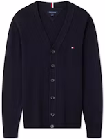 Tommy Hilfiger Knit Cardigan V-Neck Button Casual Slim Fit Sweater. 78JA017 Tommy Hilfiger Knit Cardigan V-Neck Button Casual Slim Fit Sweater. 78JA017