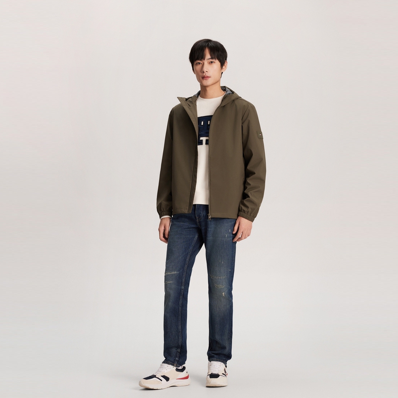 Purchase Tommy Hilfiger 輕便經典修身連帽戶外夾克 MW0MW36390