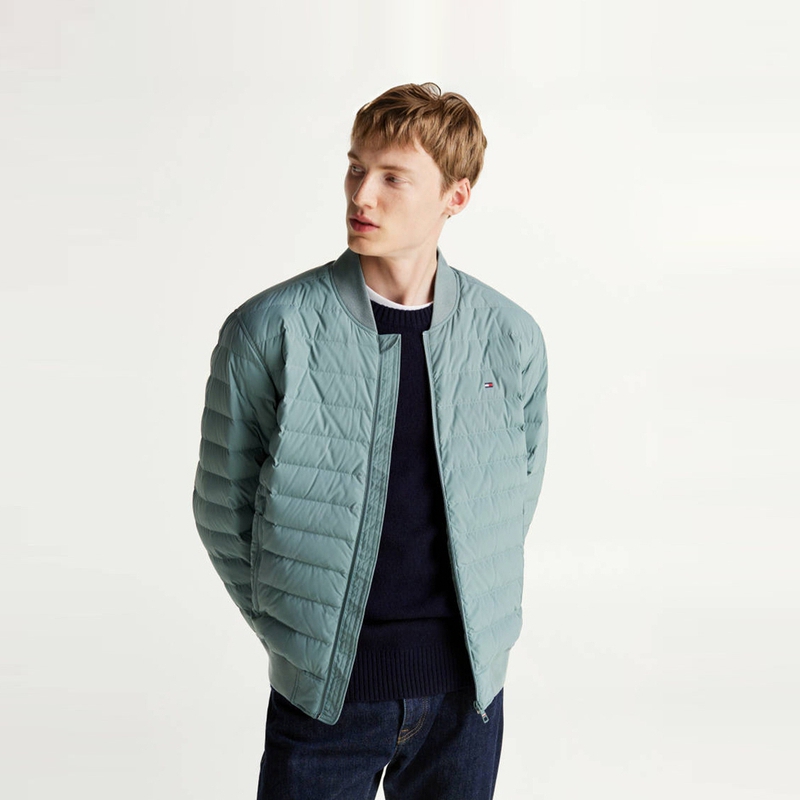 Details for 타미 힐피거 경량 다운 재킷 - 90% 다운 캐주얼 봄버 스타일. MW0MW36762