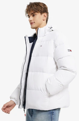 汤米希尔费格宽松版连帽羽绒夹克美式保暖外套 DM0DM15447 22