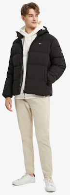 汤米希尔费格宽松版连帽羽绒夹克美式保暖外套 DM0DM15447 Details for 汤米希尔费格宽松版连帽羽绒夹克美式保暖外套 DM0DM15447