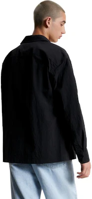 Chaqueta Camisa Tommy Hilfiger Loose Fit con Botones a Presión y Estampado Logo. DM0DM17240 Shop Chaqueta Camisa Tommy Hilfiger Loose Fit con Botones a Presión y Estampado Logo. DM0DM17240