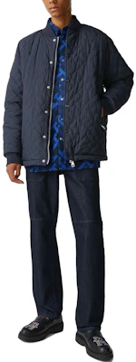 타미 힐피거 모노그램 퀼팅 봄버 재킷 네이비 블루 MW0MW27693-DW5 Lookbook 타미 힐피거 모노그램 퀼팅 봄버 재킷 네이비 블루 MW0MW27693-DW5