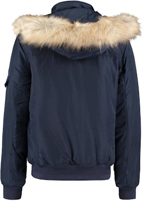 汤米希尔费格 海军蓝毛领连帽羽绒夹克 78J1956-410 Shop 汤米希尔费格 海军蓝毛领连帽羽绒夹克 78J1956-410