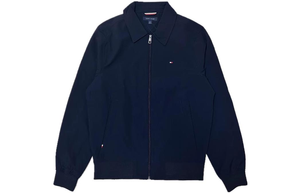 Tommy Hilfiger  Navy Waterproof Golf Jacket Retro American Style 78J9469-410