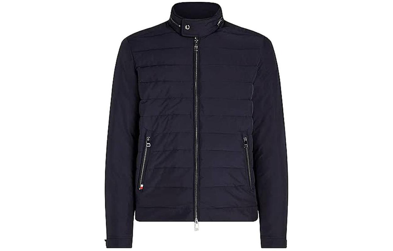 Order Tommy Hilfiger 海軍藍拉鍊賽車外套長袖外穿夹克. MW0MW33752-DW5