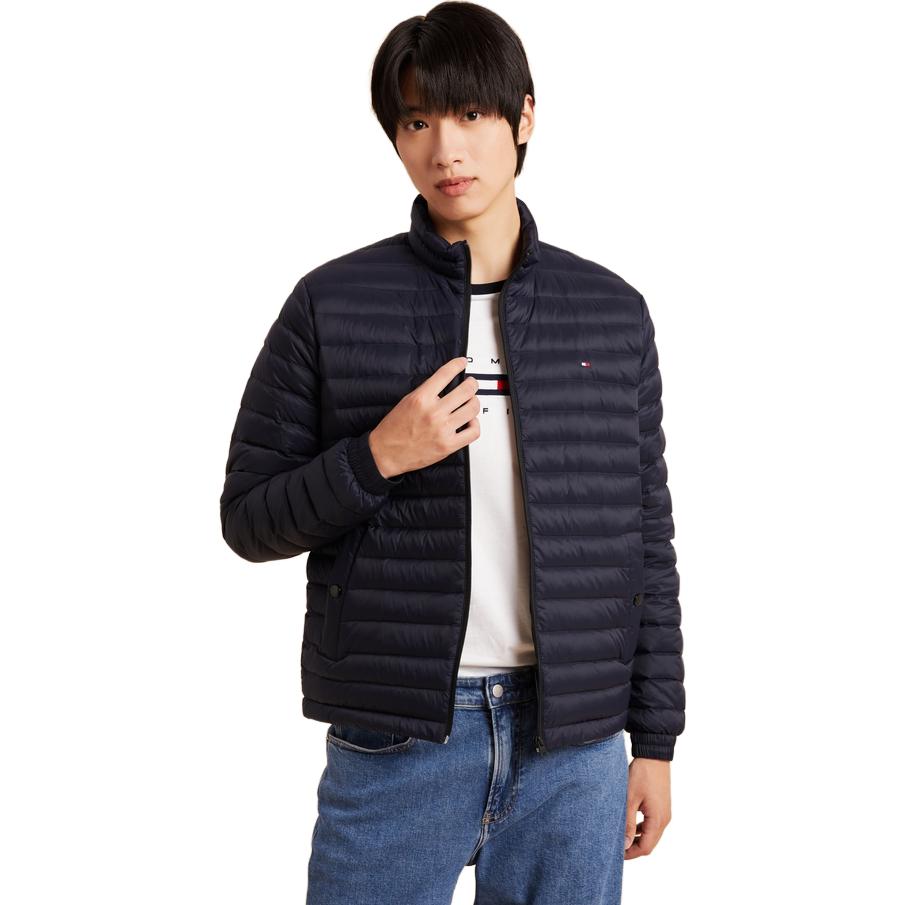 Details for 타미 힐피거 패커블 퀼팅 다운 재킷 네이비 블루 XM0XM02189-DW5