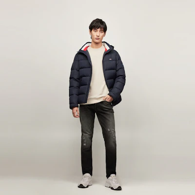 汤米希尔费格 复古美式风格连帽羽绒夹克. XM0XM03222 6