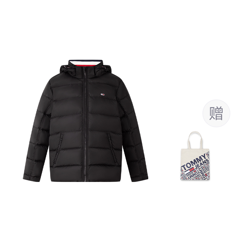 Order 汤米希尔费格 复古美式风格连帽羽绒夹克. XM0XM03222