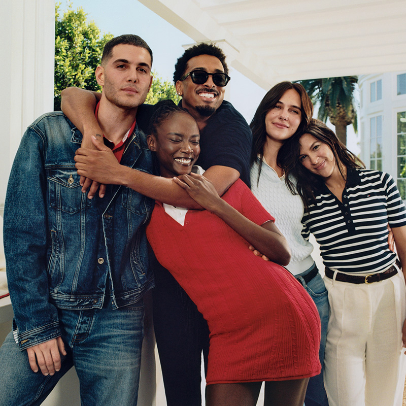 Tommy Hilfiger  Retro Denim Jacket with Dual Pockets in Denim Blue. MW0MW34523 圖 5