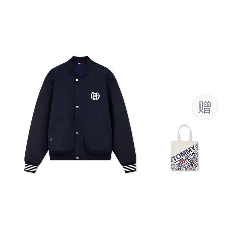 Tommy Hilfiger  Reversible American Casual Bomber Jacket. MW0MW34451-DW5