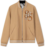 Tommy Hilfiger Reversible Collegiate Embroidered Bomber Jacket Khaki/Black-White. MW0MW33755 Tommy Hilfiger Reversible Collegiate Embroidered Bomber Jacket Khaki/Black-White. MW0MW33755