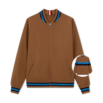 Tommy Hilfiger Reversible Colorblock Bomber Jacket MW0MW33120