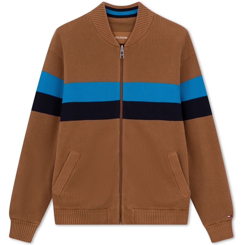 Shop Chaqueta Bomber Reversible Tommy Hilfiger Colorblock MW0MW33120