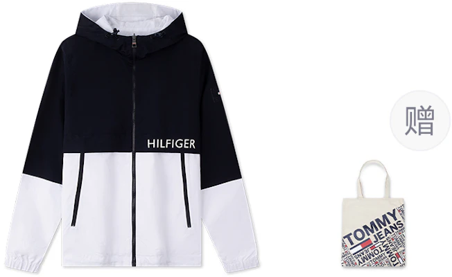 Tommy Hilfiger 可翻轉撞色連帽輕便外套 78JA139 Buy Tommy Hilfiger 可翻轉撞色連帽輕便外套 78JA139