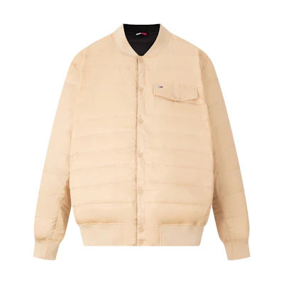 Tommy Hilfiger Reversible Down Puffer Jacket – Casual Hooded Loose Fit. XM0XM03221