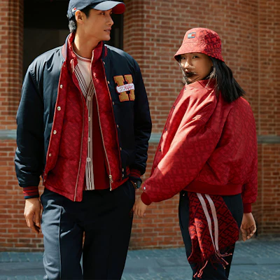 Tommy Hilfiger 雙面刺繡寬鬆棒球外套 海軍藍/紅色 MW0MW34190 Details for Tommy Hilfiger 雙面刺繡寬鬆棒球外套 海軍藍/紅色 MW0MW34190