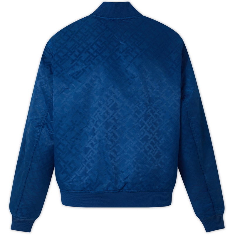 Lookbook Chaqueta Bomber Reversible Jacquard Tommy Hilfiger. MW0MW34177