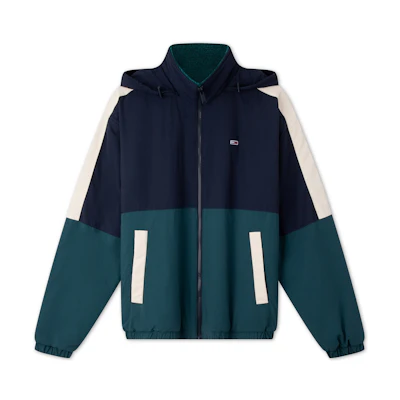 Tommy Hilfiger Reversible Sherpa Colorblock Jacket DM0DM20462