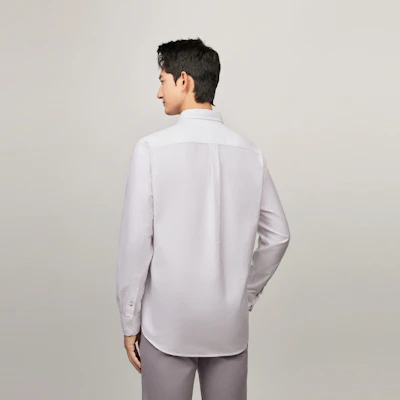 Tommy Hilfiger Kemeja Lengan Panjang Slim Fit Oxford Cotton Solid MW0MW35774 3