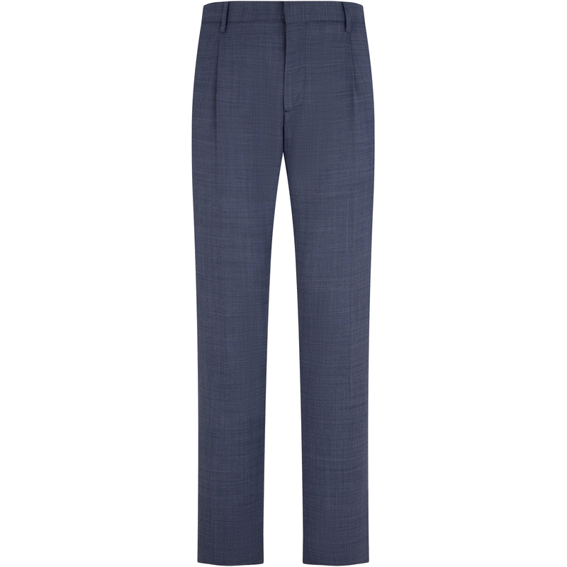 Tommy Hilfiger  Slim Fit Wool Blend Business Suit Pants Navy Blue. TQ002025