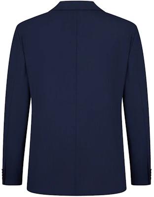 汤米希尔费格修身羊毛混纺条纹西装套装 - 海军蓝条纹 TQ001969 Shop 汤米希尔费格修身羊毛混纺条纹西装套装 - 海军蓝条纹 TQ001969