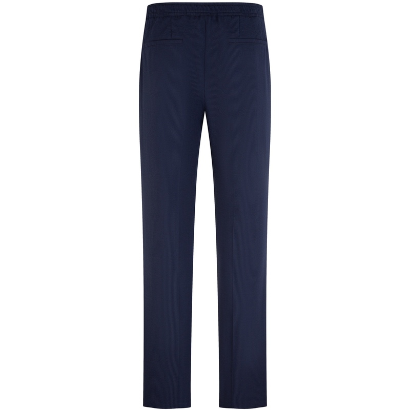 Details for 汤米希尔费格修身羊毛混纺条纹西装套装 - 海军蓝条纹 TQ001969