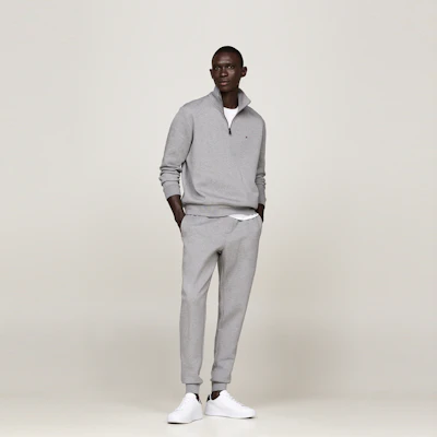 汤米·希尔费格 简约针织运动裤 休闲抽绳运动装 MW0MW37242 4