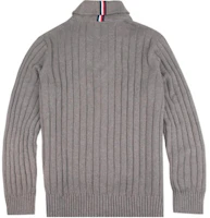 Lookbook Tommy Hilfiger Solid Cotton Cardigan Button-Up Knit Sweater Khaki. 78J4542-280