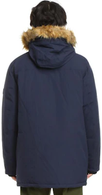 Tommy Hilfiger 深藍色連帽寬鬆厚棉外套 151AP622-NVY Shop Tommy Hilfiger 深藍色連帽寬鬆厚棉外套 151AP622-NVY