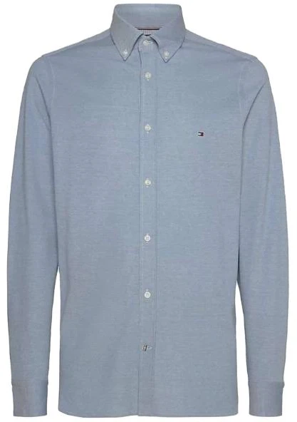 tommy-hilfiger-solid-square-collar-single-breasted-casual-long-sleeve-shirt-mw-0-mw-30675-c14