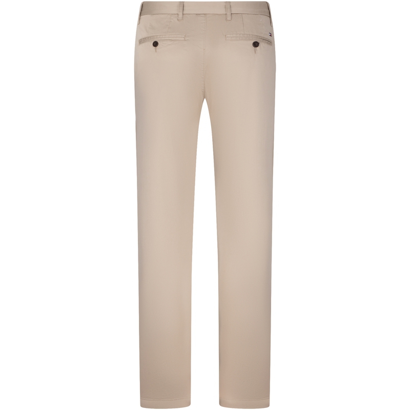 Lookbook 汤米·希尔费格尔直筒休闲裤卡其色小标刺绣 MW0MW22333AEG