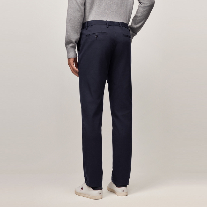 Details for 汤米希尔费格弹力斜纹经典直筒休闲裤 MW0MW37485