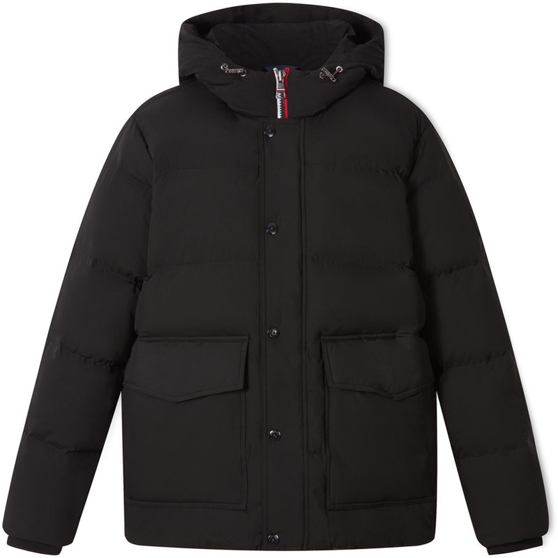 Tommy Hilfiger  Thick Hooded Puffer Down Jacket for Winter Warmth MW0MW32789