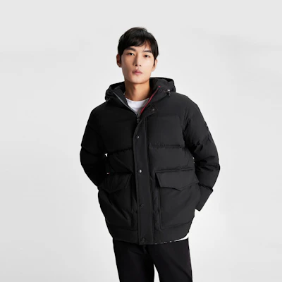 타미 힐피거 두꺼운 후드 패딩 다운 재킷 겨울 보온용 MW0MW32789 Shop 타미 힐피거 두꺼운 후드 패딩 다운 재킷 겨울 보온용 MW0MW32789