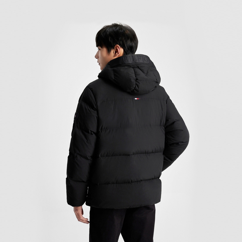 Purchase 타미 힐피거 두꺼운 후드 패딩 다운 재킷 겨울 보온용 MW0MW32789