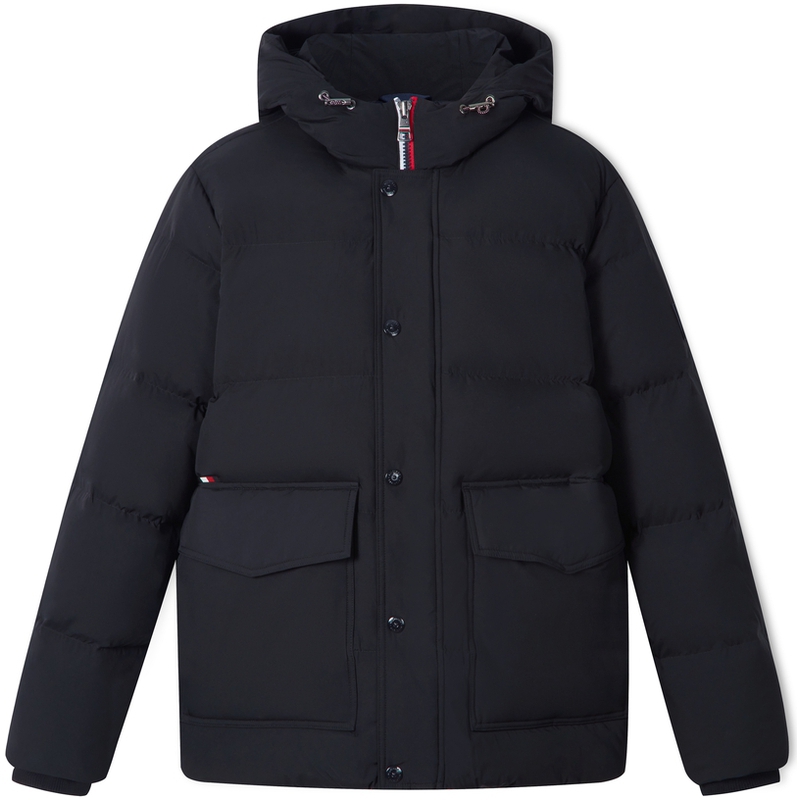 Cheap 타미 힐피거 두꺼운 후드 패딩 다운 재킷 겨울 보온용 MW0MW32789