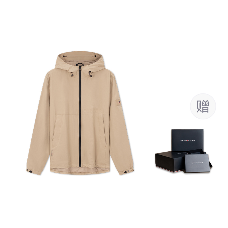 Tommy Hilfiger  Urban Escape Series Lightweight Waterproof Windbreaker Jacket MW0MW34456