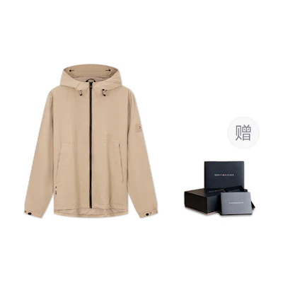 Tommy Hilfiger Urban Escape Series Lightweight Waterproof Windbreaker Jacket MW0MW34456