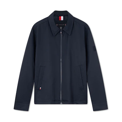 Tommy Hilfiger Water-Resistant Zip-Up Business Casual Jacket Navy MW0MW36604