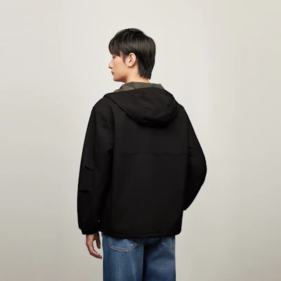 Tommy Hilfiger 防水透氣抓絨內襯軟殼連帽外套 DM0DM20373 2