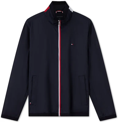 Tommy Hilfiger 防水拼色立領夾克 78JA340 Shop Tommy Hilfiger 防水拼色立領夾克 78JA340