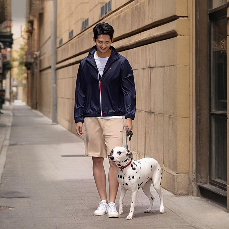 Details for Tommy Hilfiger 防水拼色立領夾克 78JA340