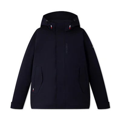 Tommy Hilfiger Waterproof Windproof 3-in-1 Hooded Winter Down Jacket MW0MW37115