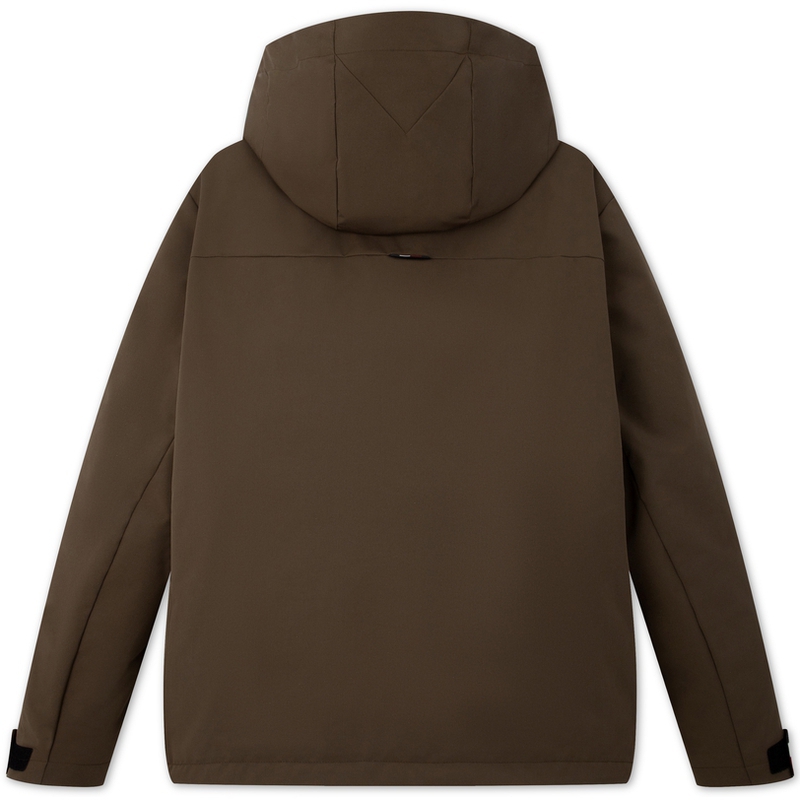 Sizing 汤米·希尔费格防水防风三合一连帽冬季羽绒夹克 MW0MW37115