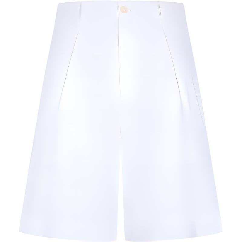 Tommy Hilfiger  White Embroidered Textured Casual Shorts. MW0MW34510