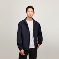 Shop Tommy Hilfiger Windbreaker Waterproof Outdoor Jacket with Stand Collar. MW0MW36761