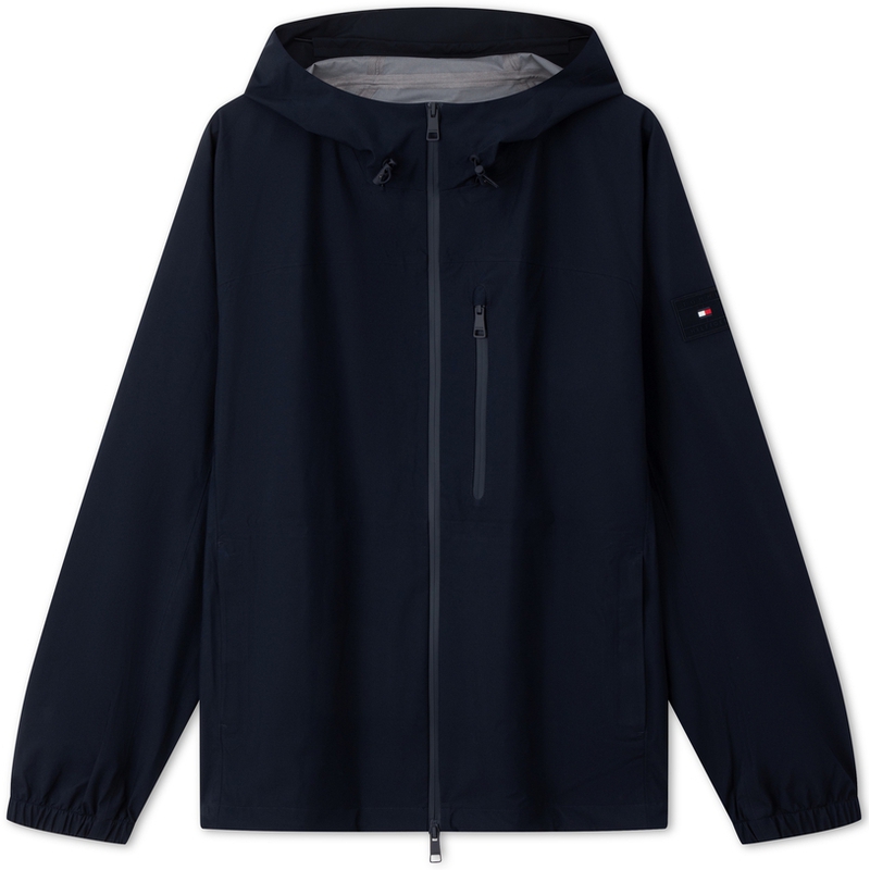 Shop Tommy Hilfiger 防風防水軟殼夾克 戶外連帽外套 MW0MW36589